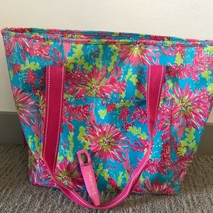 Lilly Pulitzer beach bag/cooler